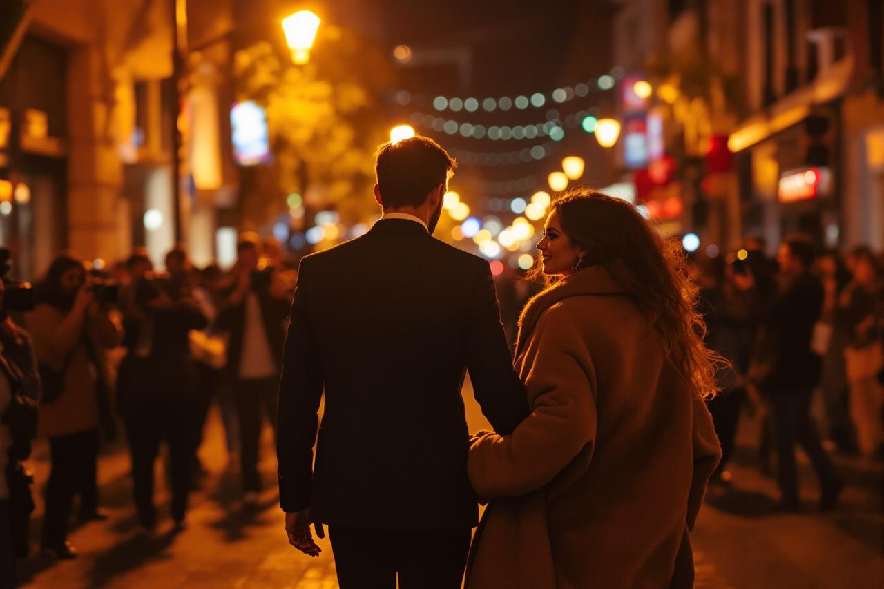 顶流小生深夜密会神秘女子 两人牵手同回爱巢引热议